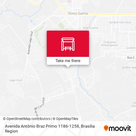 Avenida Antônio Braz Primo 1186-1258 map