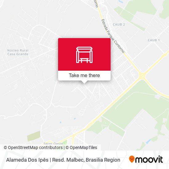 Alameda Dos Ipês | Resd. Malbec map