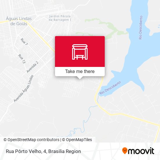 Mapa Rua Pôrto Velho, 4