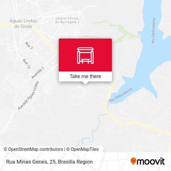Rua Minas Gerais, 25 map
