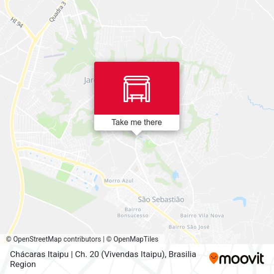 Chácaras Itaipu | Ch. 20 (Vivendas Itaipu) map