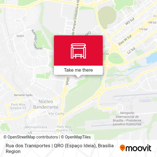 Rua dos Transportes | QRO (Espaço Ideia) map