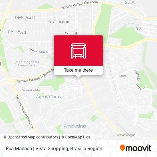 Rua Manacá | Vista Shopping map