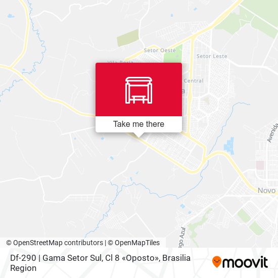Df-290 | Gama Setor Sul, Cl 8 «Oposto» map