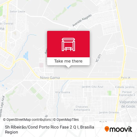 Sh Ribeirão / Cond Porto Rico Fase 2 Q I map