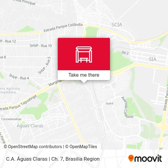 C.A. Águas Claras | Ch. 7 map