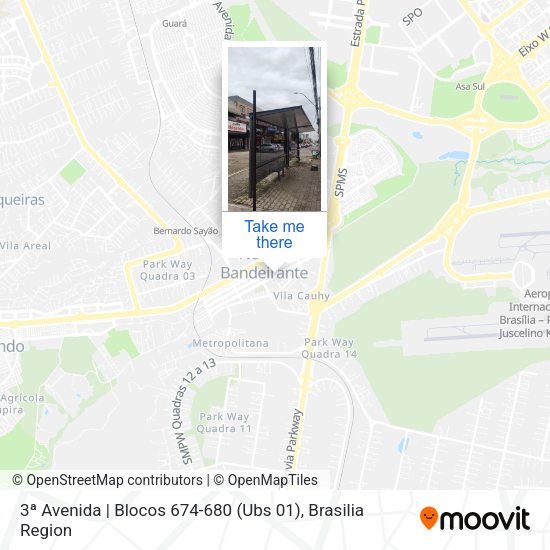 3ª Avenida | Blocos 674-680 (Ubs 01) map