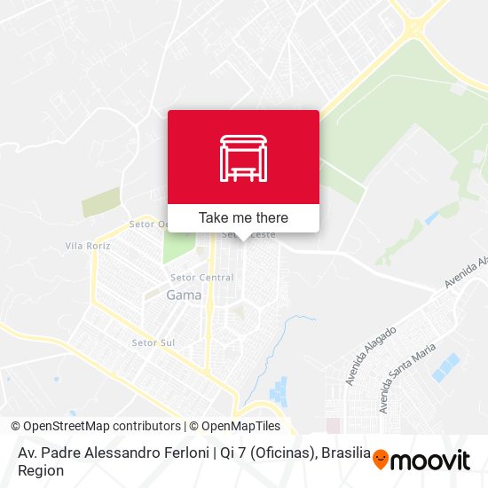Av. Padre Alessandro Ferloni | Qi 7 (Oficinas) map
