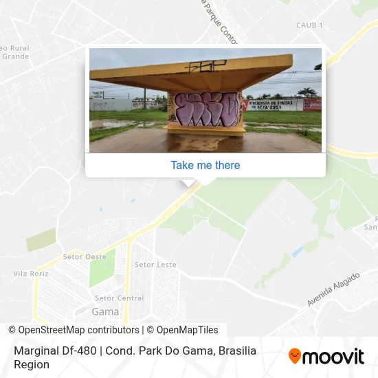 Marginal Df-480 | Cond. Park Do Gama map