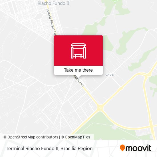Terminal Riacho Fundo II map