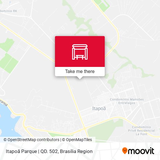 Itapoã Parque | QD. 502 map