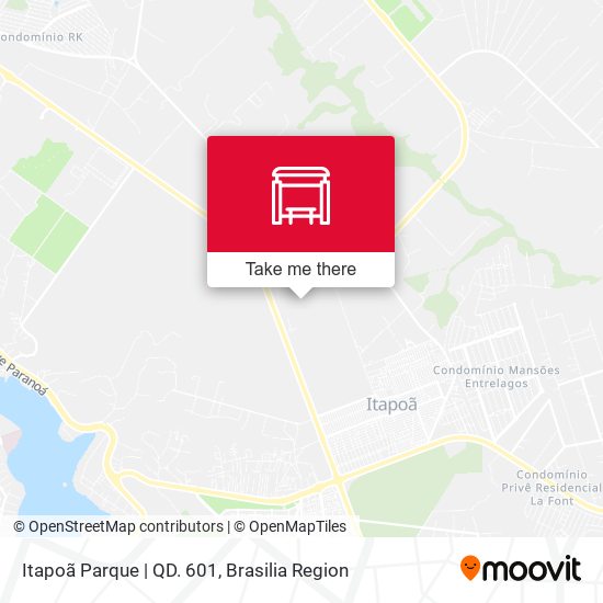 Itapoã Parque | QD. 601 map