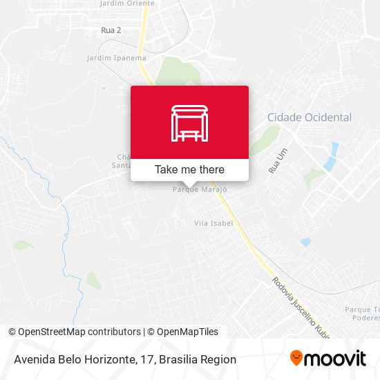 Avenida Belo Horizonte, 17 map