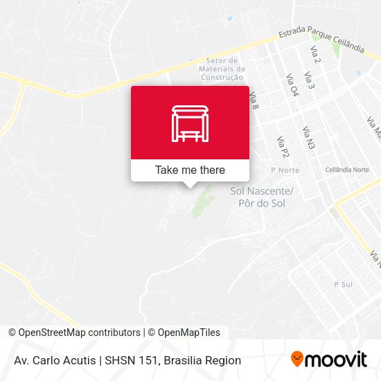 Av. Carlo Acutis | SHSN 151 map