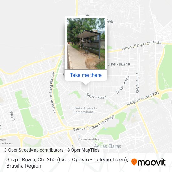 Shvp | Rua 6, Ch. 260 (Lado Oposto - Colégio Liceu) map