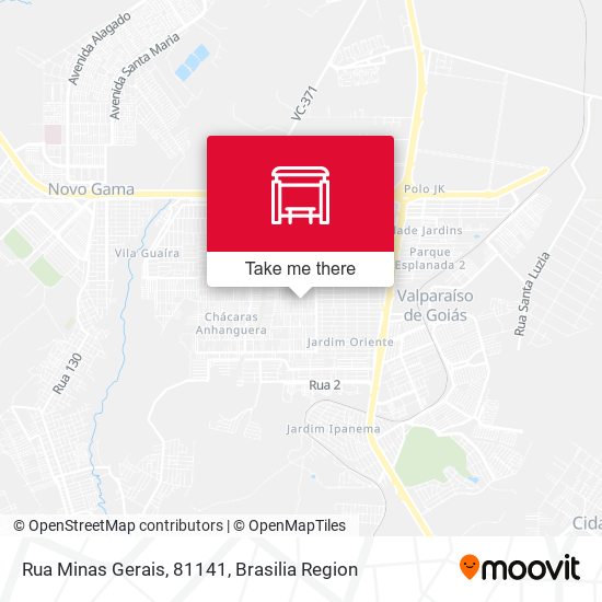 Rua Minas Gerais, 81141 map