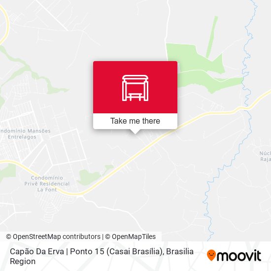 Capão Da Erva | Ponto 15 (Casai Brasília) map