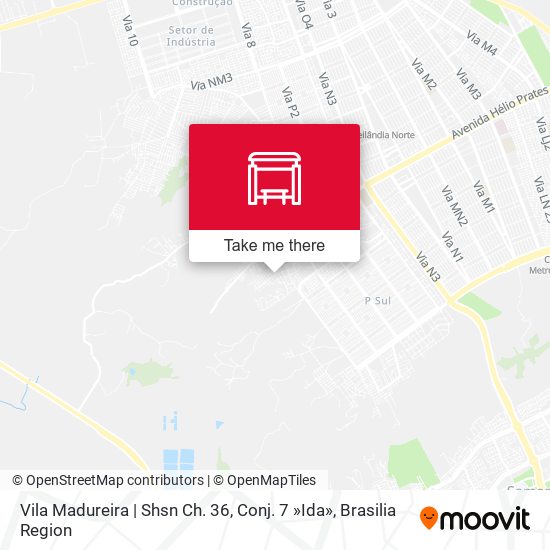 Vila Madureira | Shsn Ch. 36, Conj. 7 »Ida» map