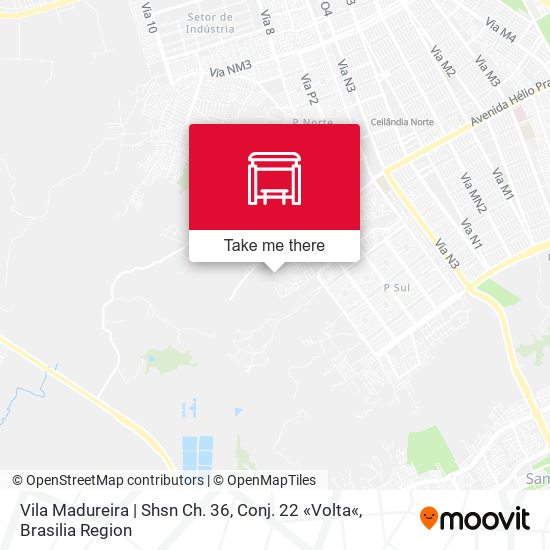 Vila Madureira | Shsn Ch. 36, Conj. 22 «Volta« map