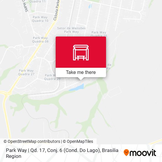 Park Way | Qd. 17, Conj. 6 (Cond. Do Lago) map