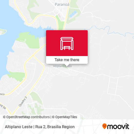 Altiplano Leste | Rua 2 map