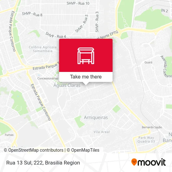 Rua 13 Sul, 222 map