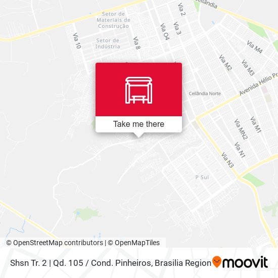 Shsn Tr. 2 | Qd. 105 / Cond. Pinheiros map