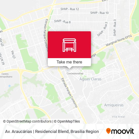 Av. Araucárias | Residencial Blend map