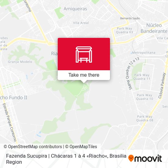 Fazenda Sucupira | Chácaras 1 à 4 «Riacho« map