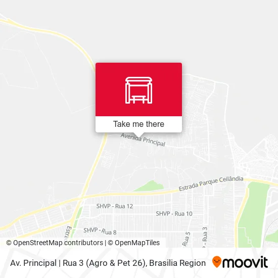 Av. Principal | Rua 3 (Agro & Pet 26) map