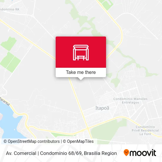 Av. Comercial | Condomínio 68 / 69 map
