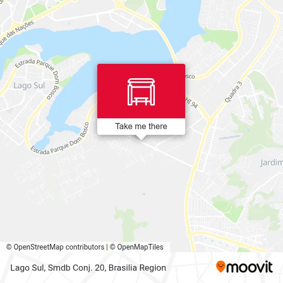 Lago Sul, Smdb Conj. 20 map