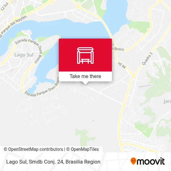 Lago Sul, Smdb Conj. 24 map