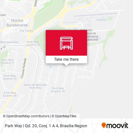 Park Way | Qd. 20, Conj. 1 A 4 map