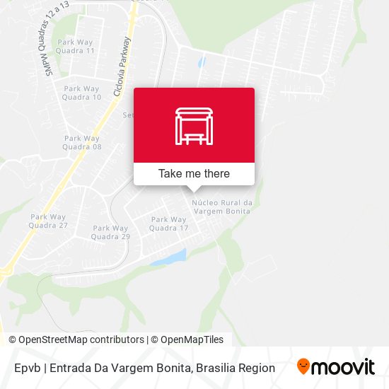 Epvb | Entrada Da Vargem Bonita map