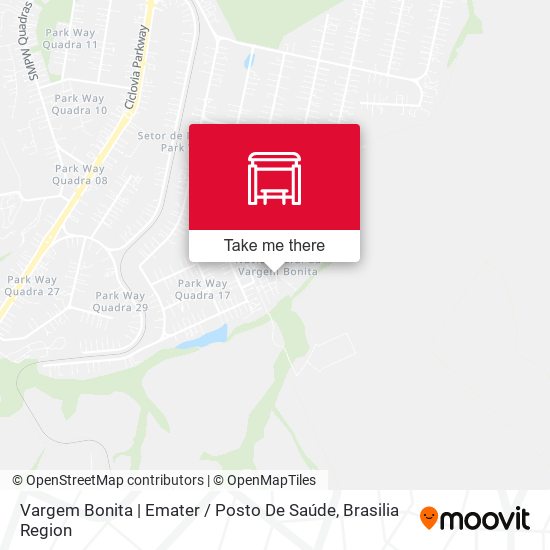 Vargem Bonita | Emater / Posto De Saúde map