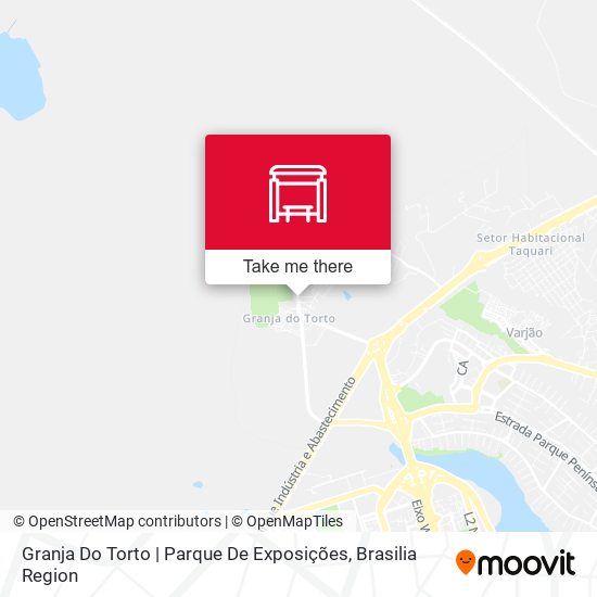 Mapa Granja Do Torto | Parque De Exposições