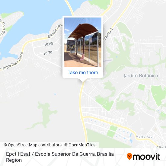 Epct | Esaf / Escola Superior De Guerra map