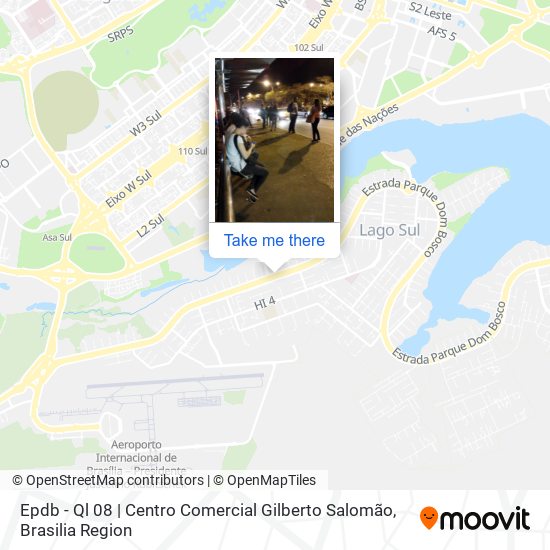 Epdb - Ql 08 | Centro Comercial Gilberto Salomão map