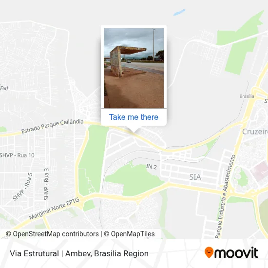 Via Estrutural | Ambev map