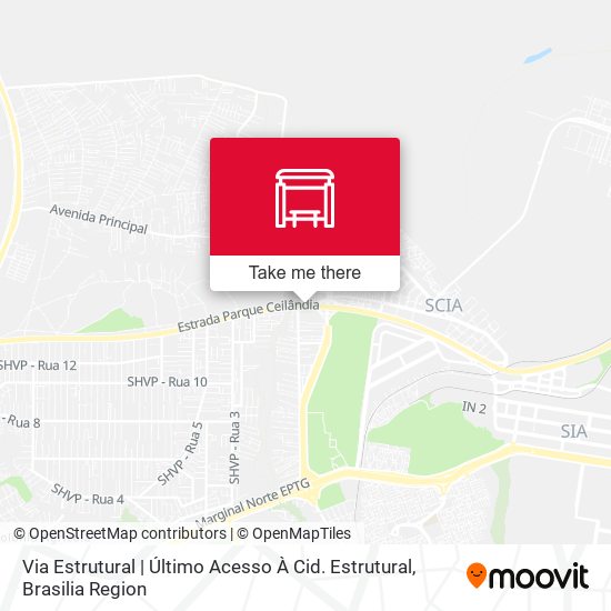 Via Estrutural | Último Acesso À Cid. Estrutural map