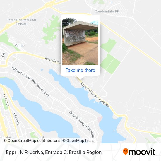 Eppr | N.R. Jerivá, Entrada C map