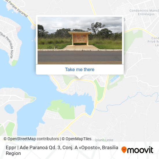 Eppr | Ade Paranoá Qd. 3, Conj. A «Oposto» map