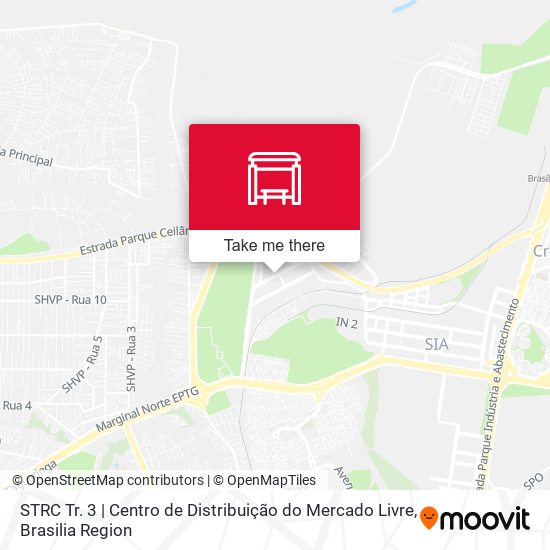 STRC Tr. 3 | Centro de Distribuição do Mercado Livre map