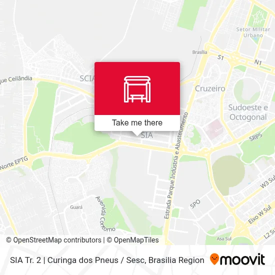 SIA Tr. 2 | Curinga dos Pneus / Sesc map