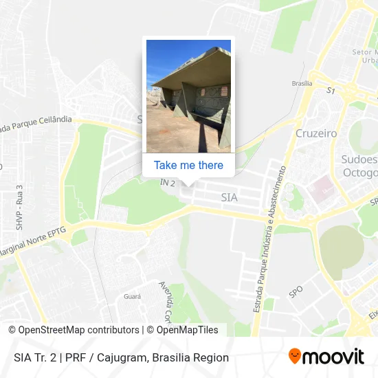 SIA Tr. 2 | PRF / Cajugram map