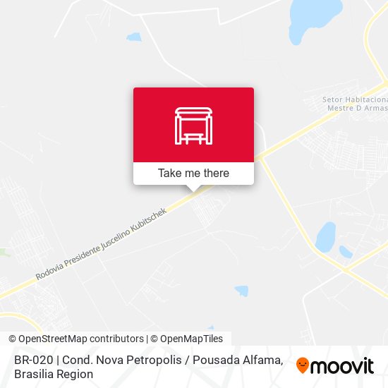 BR-020 | Cond. Nova Petropolis / Pousada Alfama map
