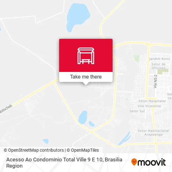 Acesso Ao Condomínio Total Ville 9 E 10 map