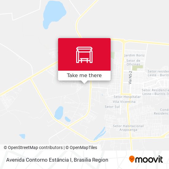 Avenida Contorno Estância I map
