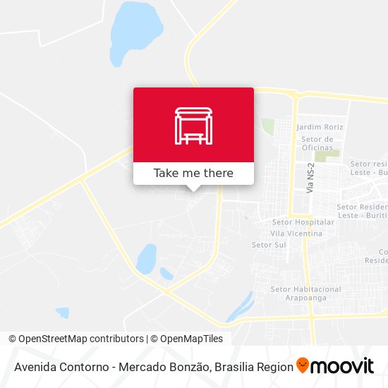 Avenida Contorno - Mercado Bonzão map